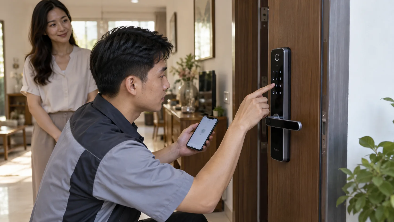 Kỹ thuật viên thử kết nối và phương thức dự phòng