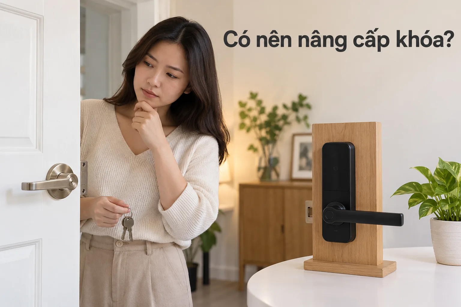 Đang dùng khóa cơ: Khi nào nên nâng cấp khóa điện tử?